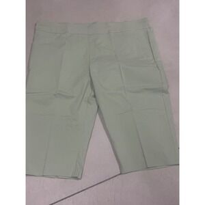 Just My Size by Hanes Womens 4X Sage Green Bermuda Shorts Plus Size Stretch Tail